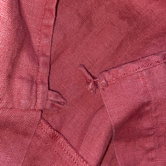 Free People Klara Wrap Midi Linen Dress - Picture 11 of 12